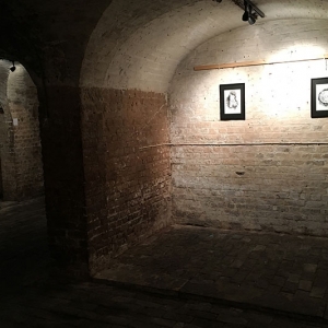 LayWaste installed at The Crypt Gallery