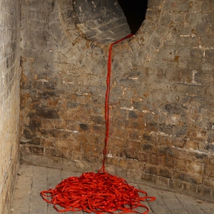 Marked installed at The Crypt Gallery